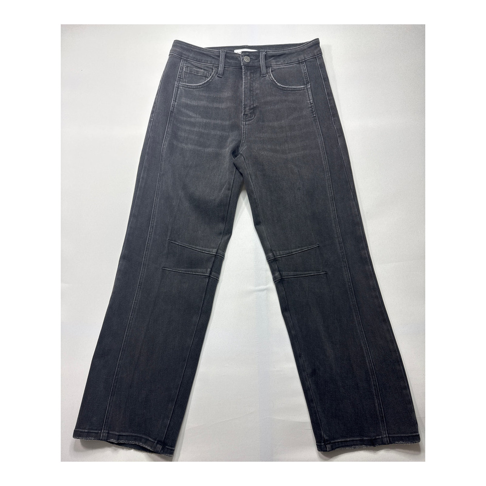 Flying Monkey Straight Leg Black Wash Jeans